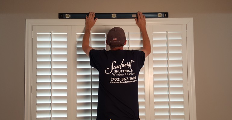 Fort Lauderdale interior shutter measurement